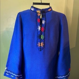 Handwoven dress, by S. Hatzigeorgioy